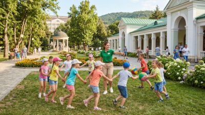 Анимация в санатории: чем занять ребёнка во время лечения родителей