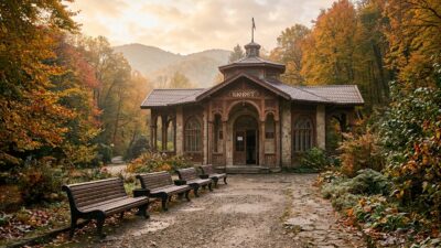 Территория санатория ИСТОЧНИК: что есть для гостей на курорте