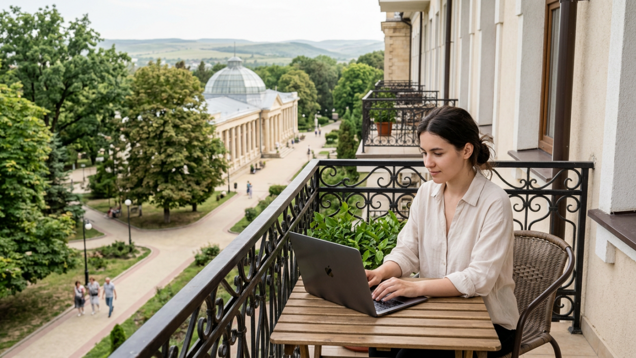 Как совмещать работу и отдых в санатории на удалёнке